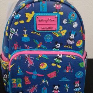Loungefly Disney Parks Mini Backpack 2024